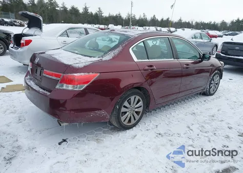 2012 Honda Accord 2.4 Ex-L из США, поврежденный, VIN 1HGCP2F81CA141046